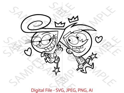 cosmo and wanda outline.